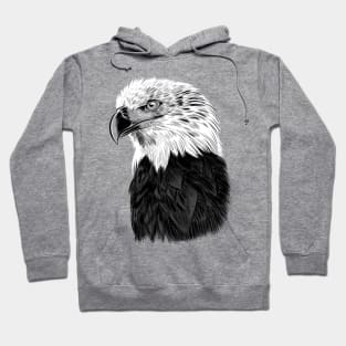 Sketch Eagle Hoodie